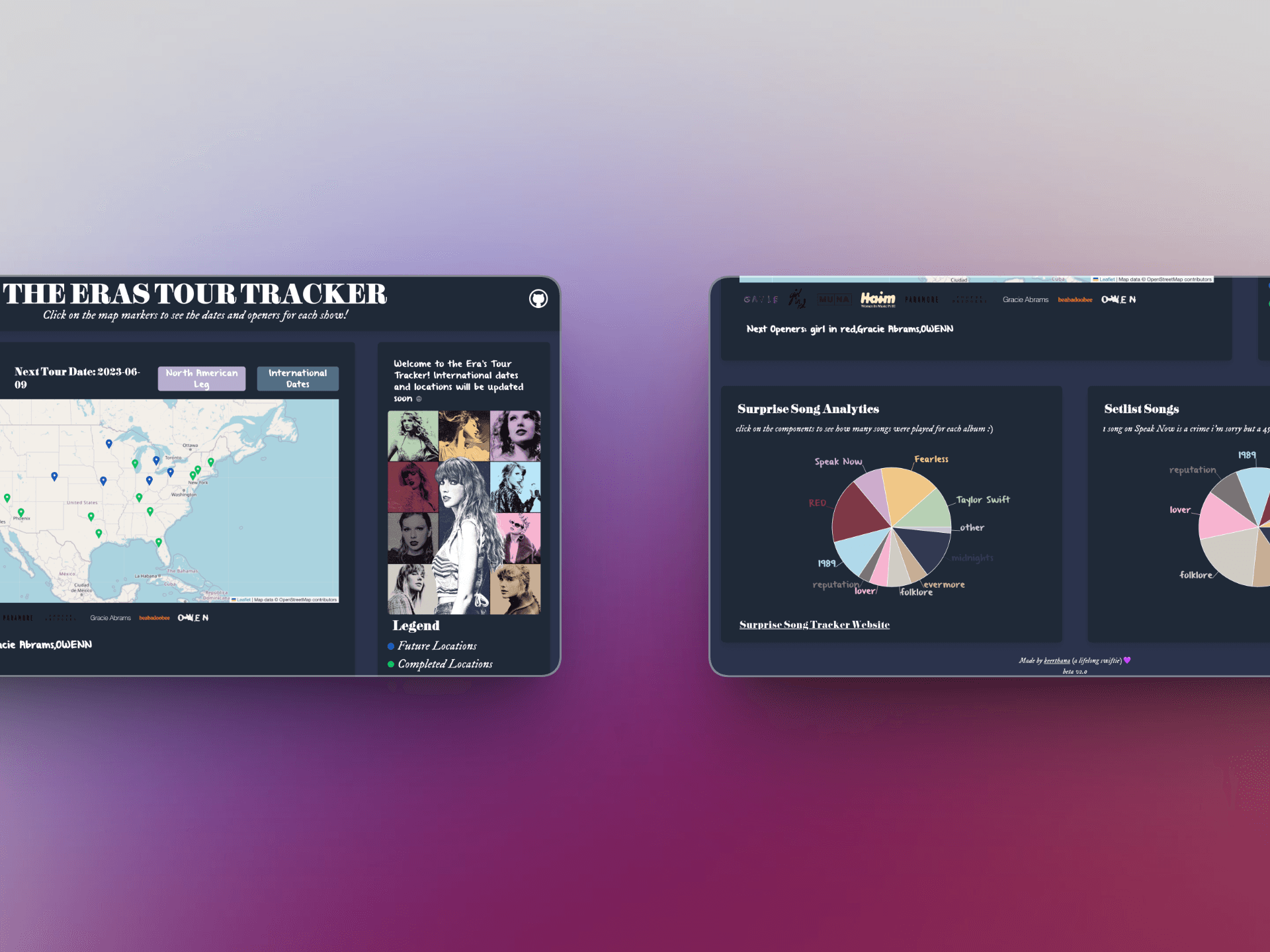 Eras Tour Tracker